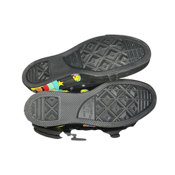 Converse Chuck Taylor All Star Hi Notebook Sneaker Black Size M6 W8 Black - Picture 5 of 6